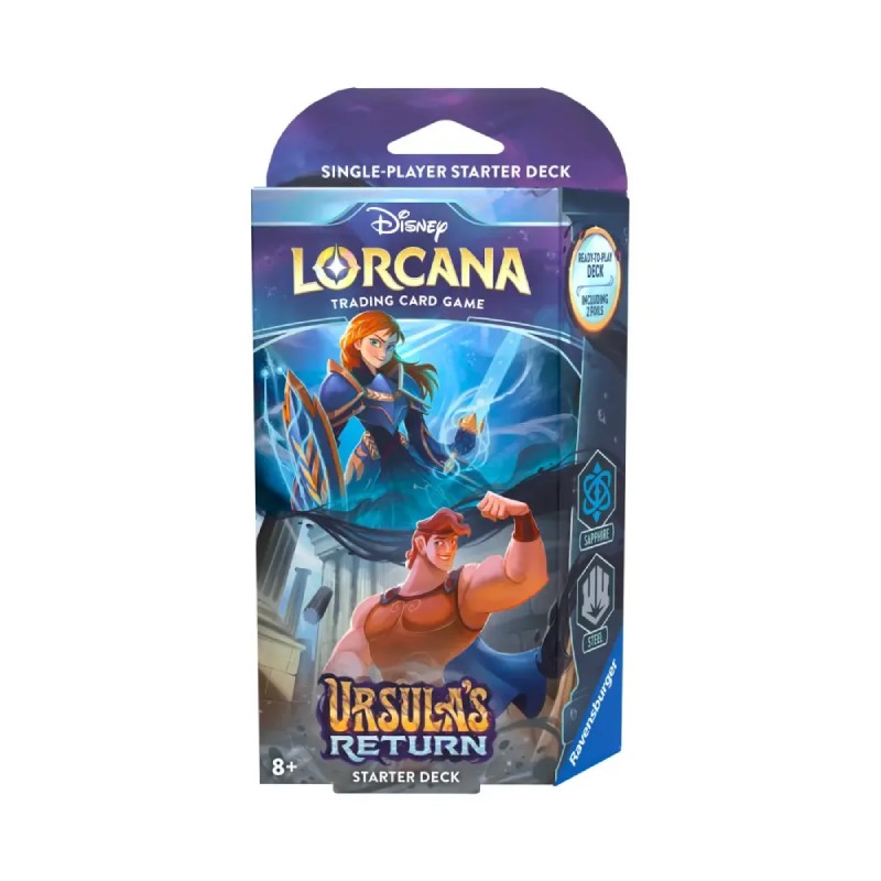 spelklar kortlek av disney lorcana ursulas return