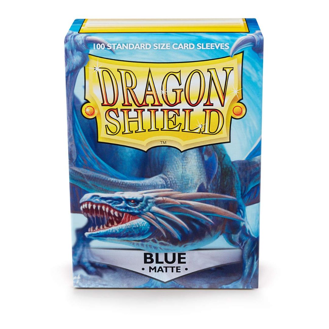 Dragon Shield: Standard Sleeves Matte - 100st - Blue
