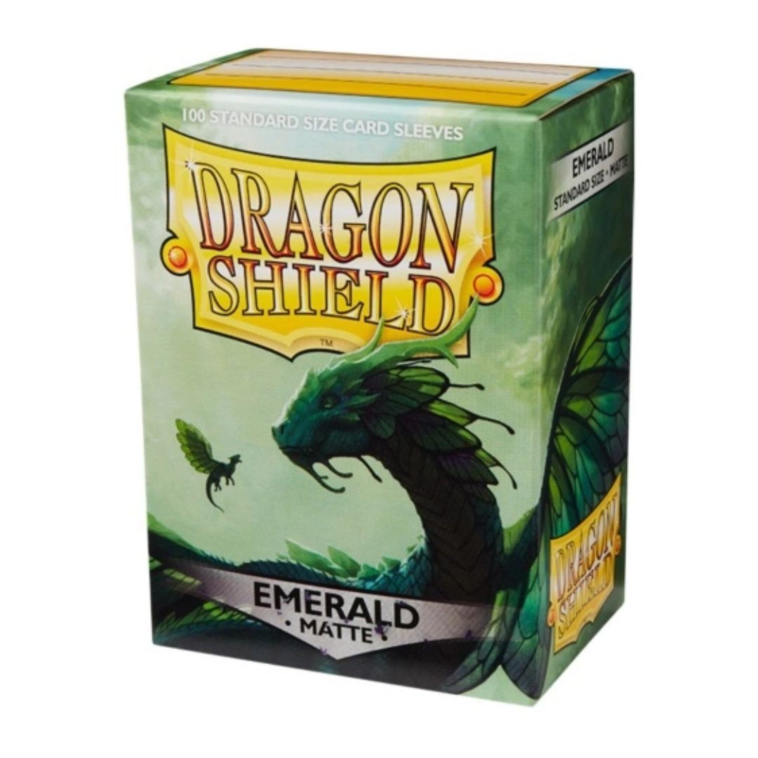 Dragon Shield: Standard Sleeves Matte - 100st - Emerald
