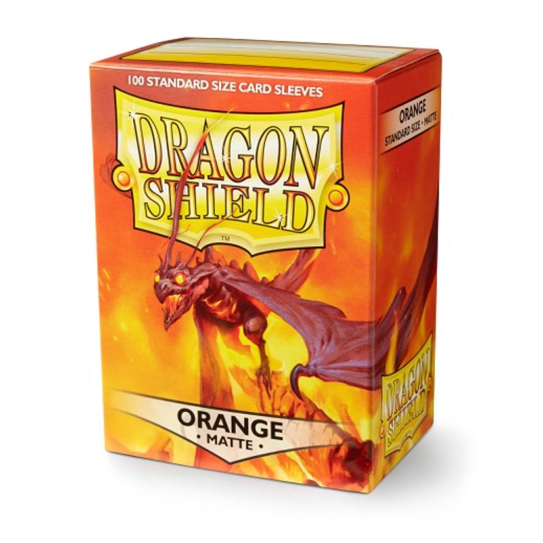 Dragon Shield: Standard Sleeves Matte - 100st - Orange