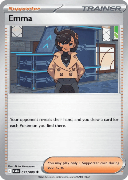 Emma 077/086 Pokemon Chaos Rising