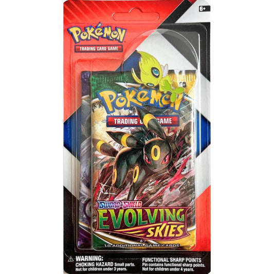 Pokémon TCG: Celebi 2-Pack Pin Blister (Evolving Skies & Chilling Reign)