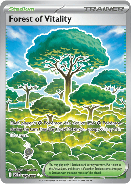 Forest of Vitality 109/088 - Pokémon Perfect Order