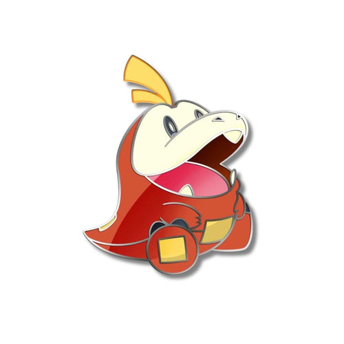 Fuecoco Pokemon Pin i metall