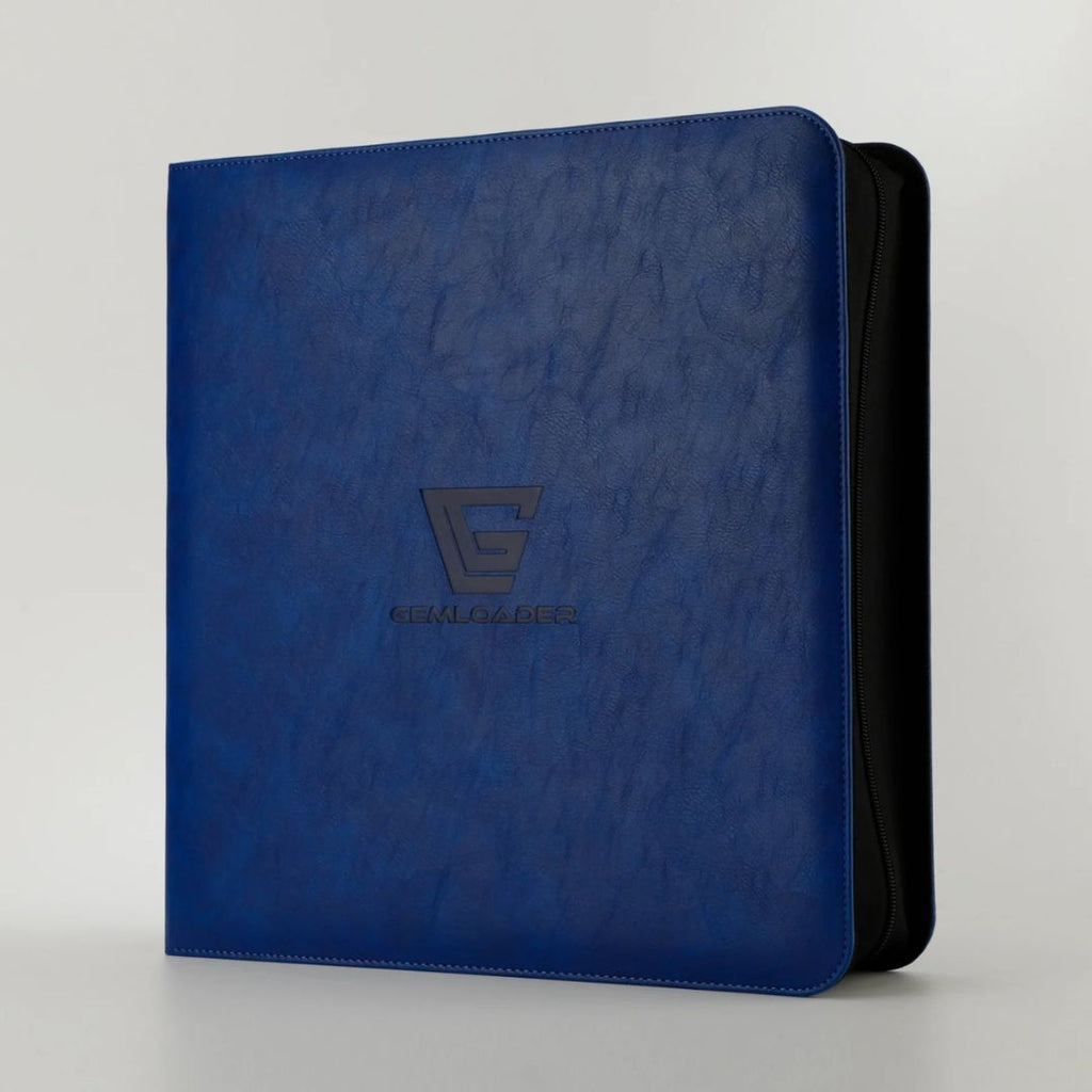 Gemloader: Premium Graded Card Binder for PSA, BGS & other slabs of equal dimensions - Blue