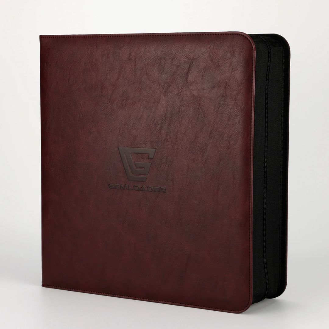 Gemloader: Premium Graded Card Binder for PSA, BGS & other slabs of equal dimensions - Rich Auburn