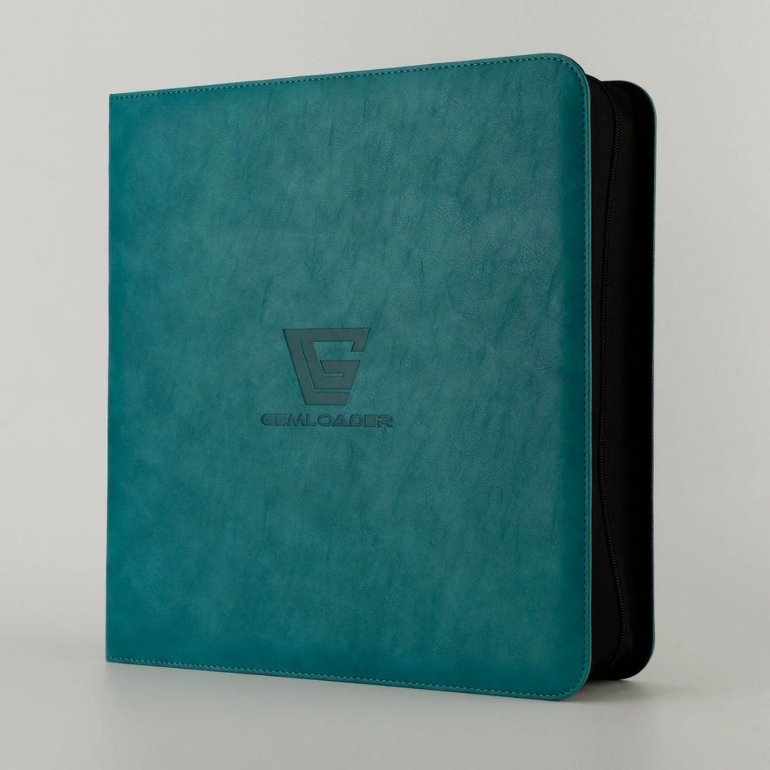 Gemloader: Premium Graded Card Binder for PSA, BGS & other slabs of equal dimensions - Turquoise