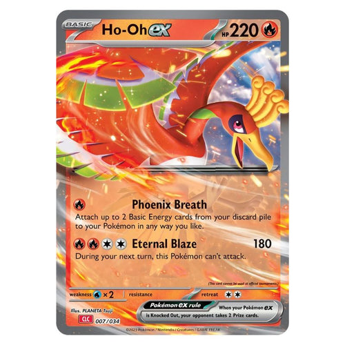Ho-Oh ex - CLC007 - Pokemon Trading Card Game Classic Tcgstore.se Ho-Oh ex - CLC007 - Pokemon Trading Card Game Classic Tcgstore.se