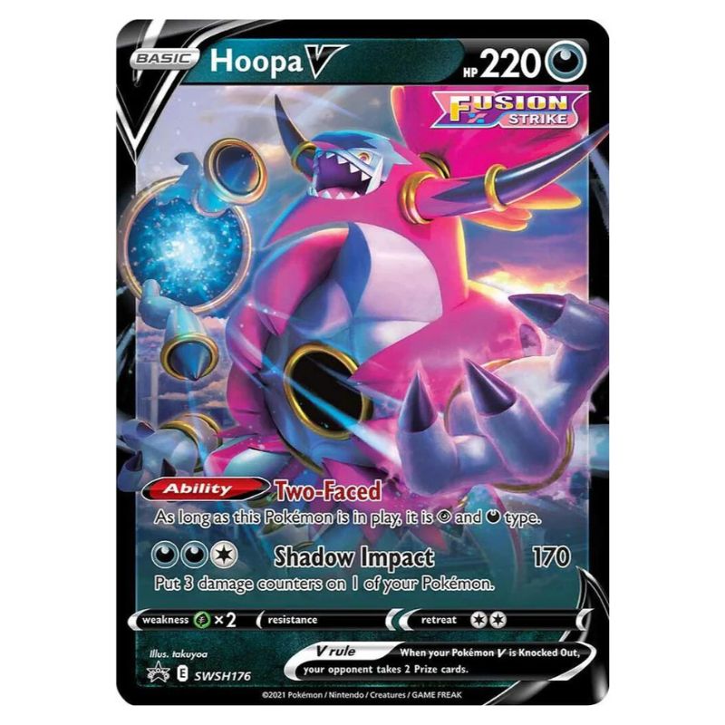 Hoopa  Jumbo Pokemon kort swsh176