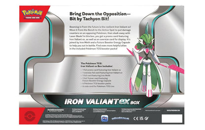 iron valiant ex collection box pokemonkort