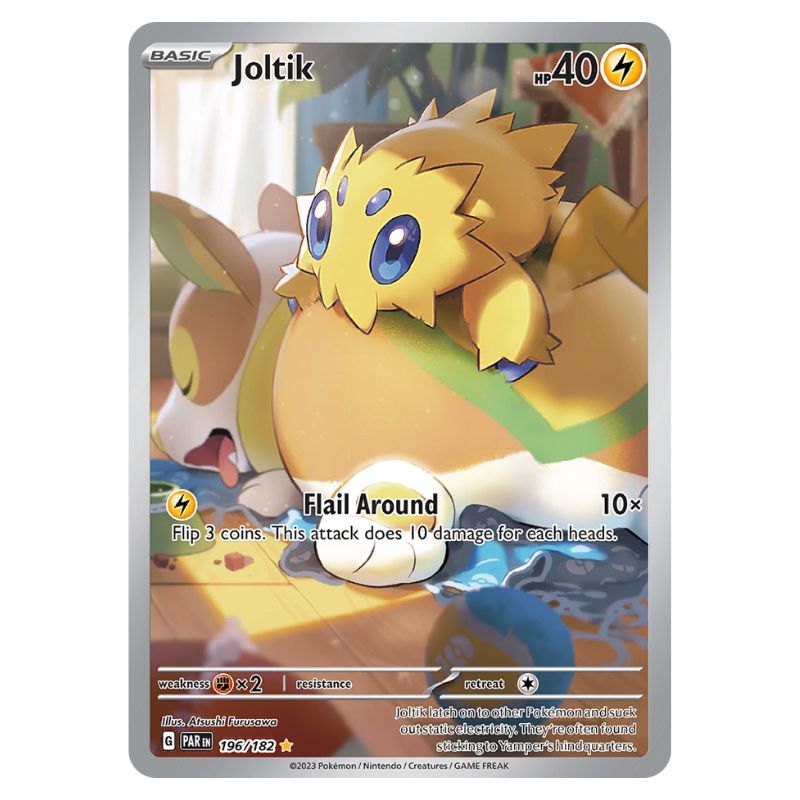Joltik Illustration Rare - Paradox Rift #196/182 Pokemon kort