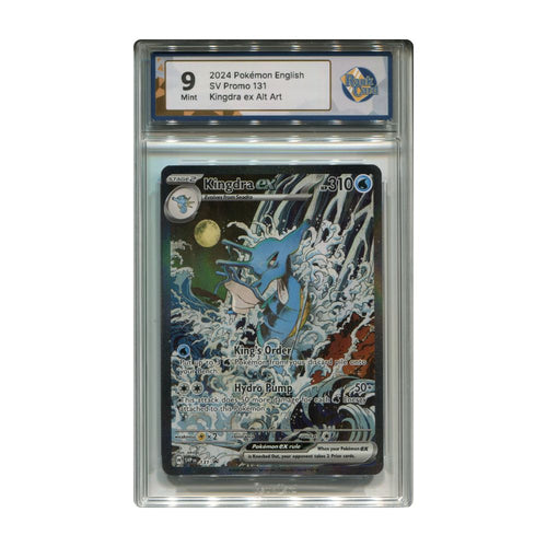 Kingdra ex SVP131 RaukCard 9 graderat Pokemon kort