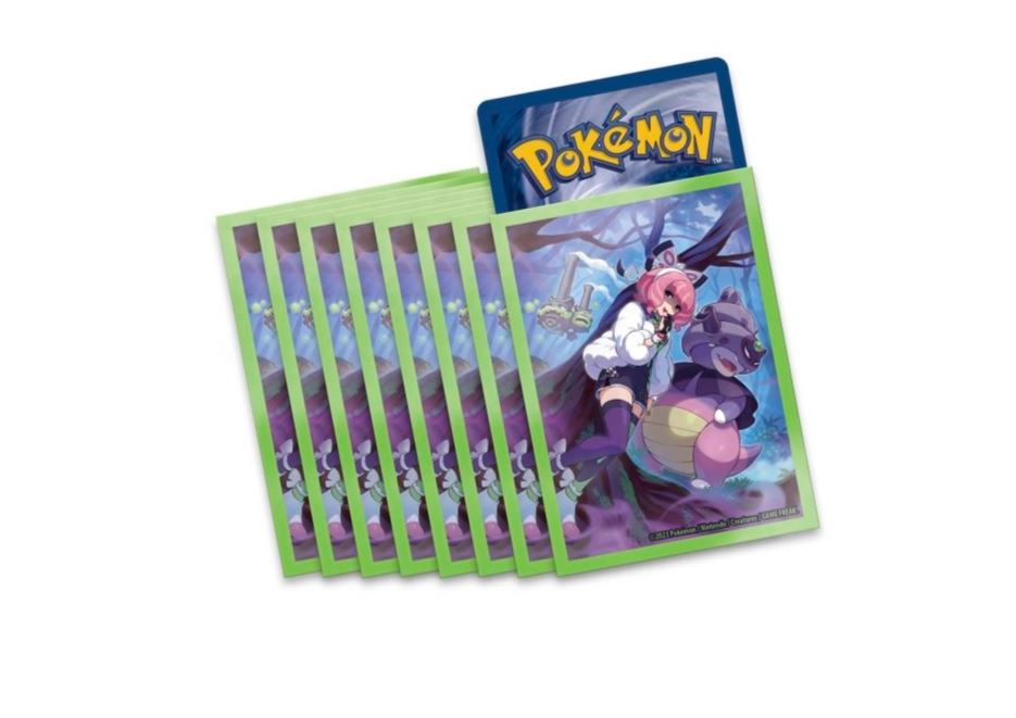 pokemon tcg klara premium tournament collection box sleeves med klara tema