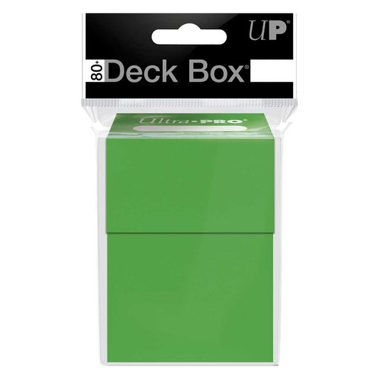 Ultra PRO Deck Box, PRO 80+, Lime Green