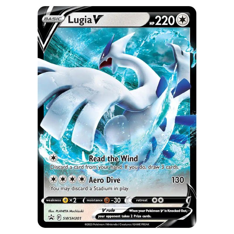Lugia V kort från Pokemon Special Collection Box