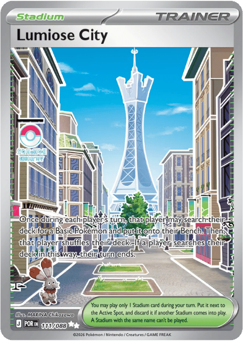 Lumiose City 111/088 - Pokémon Perfect Order