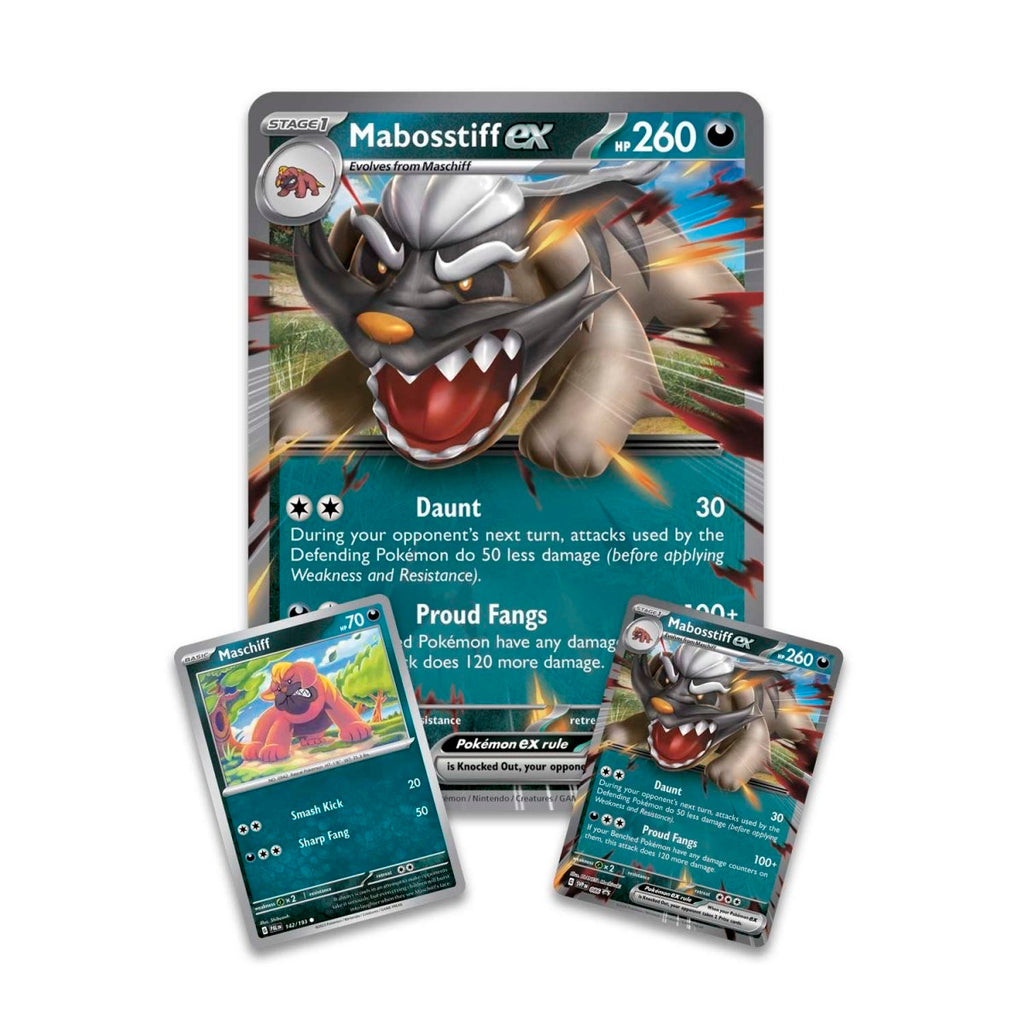 Mabosstiff ex Pokemon kort
