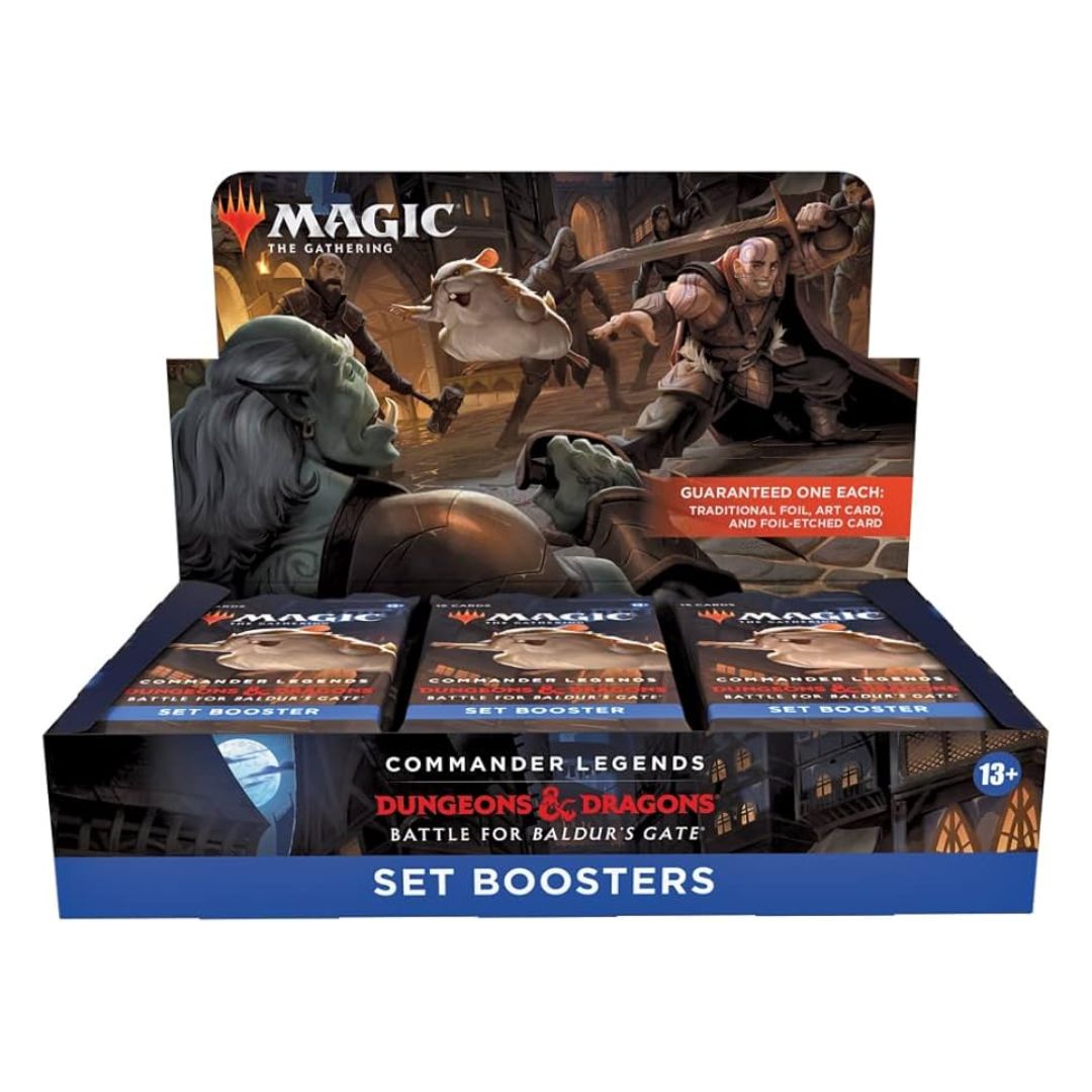 Magic the Gathering MTG Battle for Baldur's Gate Set Booster Box för episkt spel