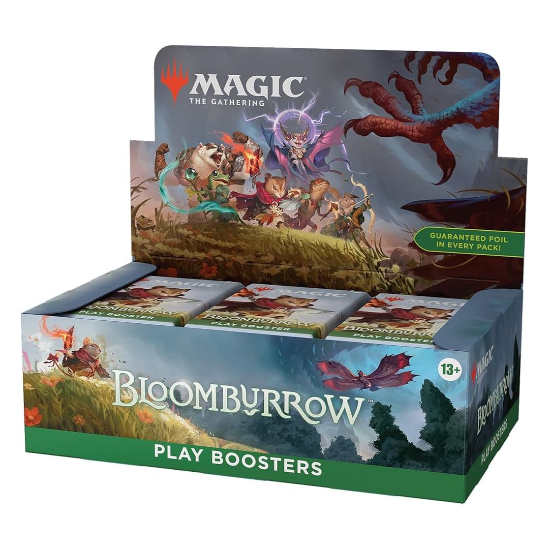 Magic the Gathering MTG Bloomburrow Play Booster Box med sällsynta kort