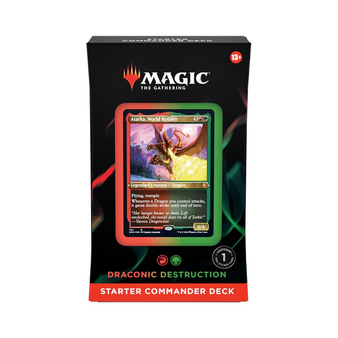 Magic the Gathering - Commander Starter Deck (2022) Draconic Destruction