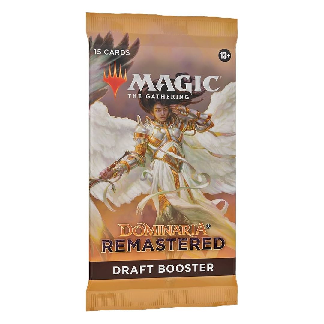 Magic the Gathering MTG Dominaria Remastered Draft Booster Pack för episkt draftspel