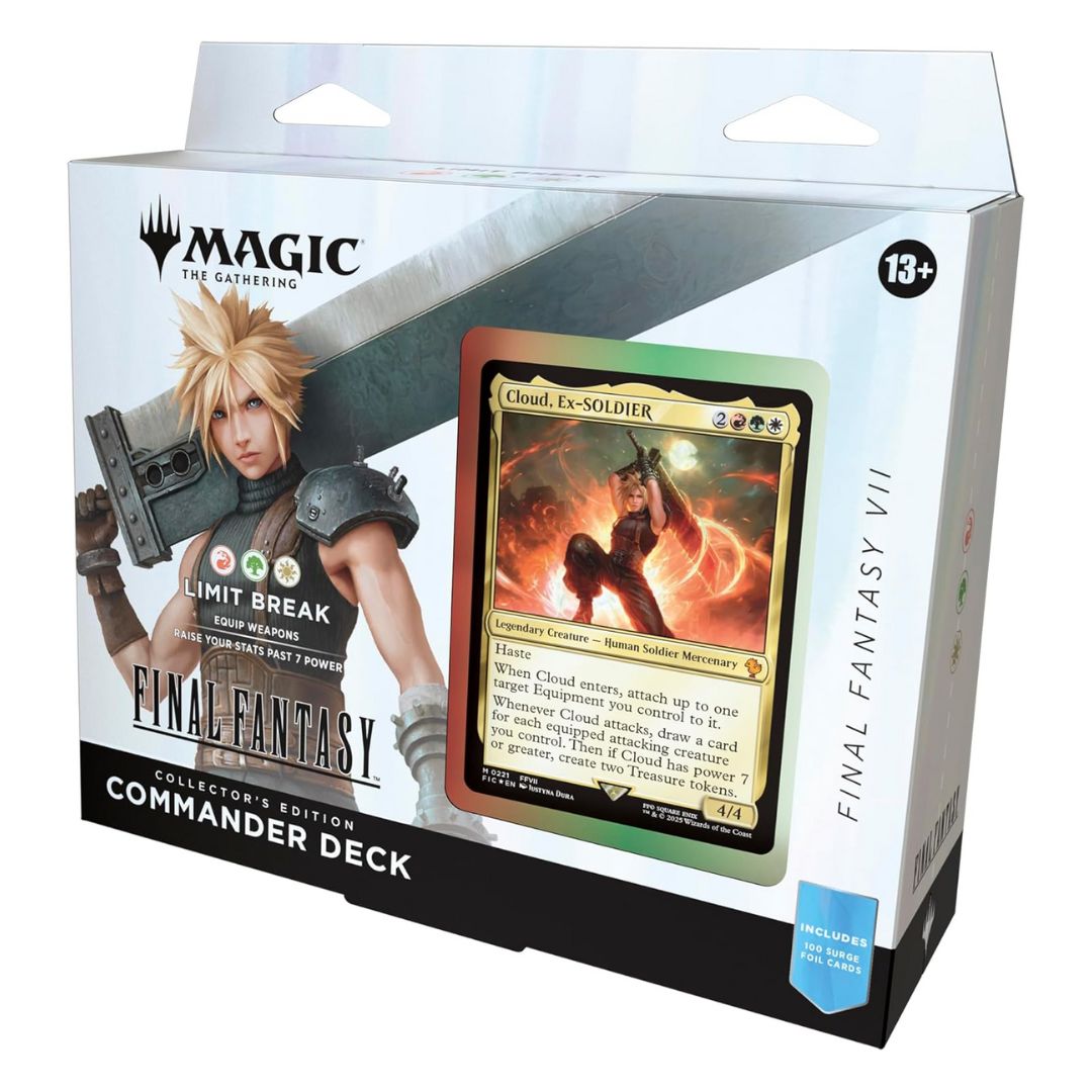 Magic the Gathering - Universes Beyond: Final Fantasy Commander Deck Collector's Edition - Limit Break