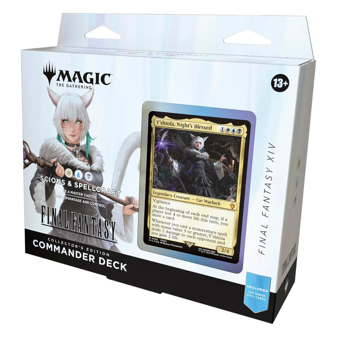 Magic the Gathering - Universes Beyond: Final Fantasy Commander Deck Collector's Edition - Scions & Spellcraft