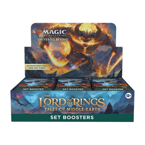 Magic the Gathering MTG The Lord of the Rings: Tales of Middle-Earth Set Booster Box för episkt spel