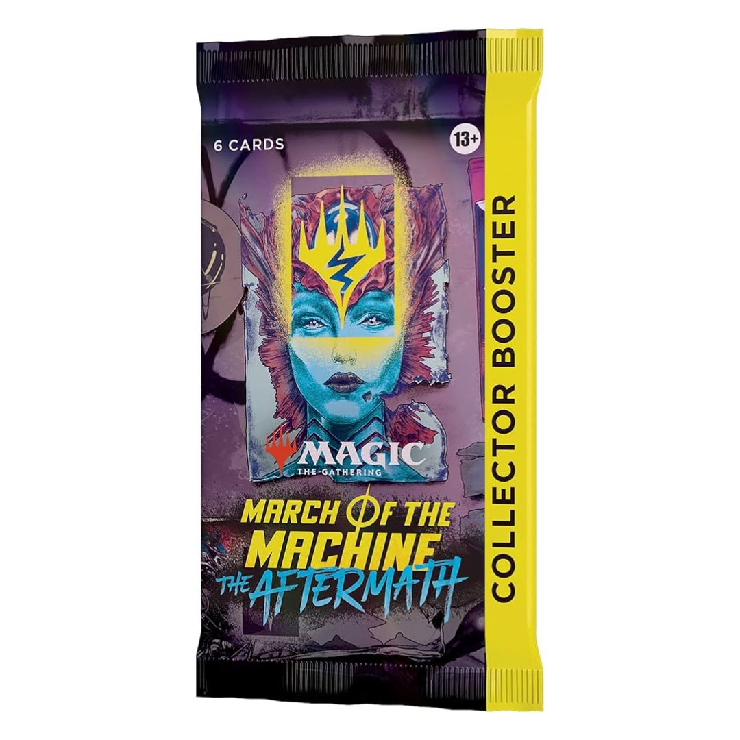 Magic the Gathering MTG March of the Machine: The Aftermath Collector's Booster Pack med sällsynta kort