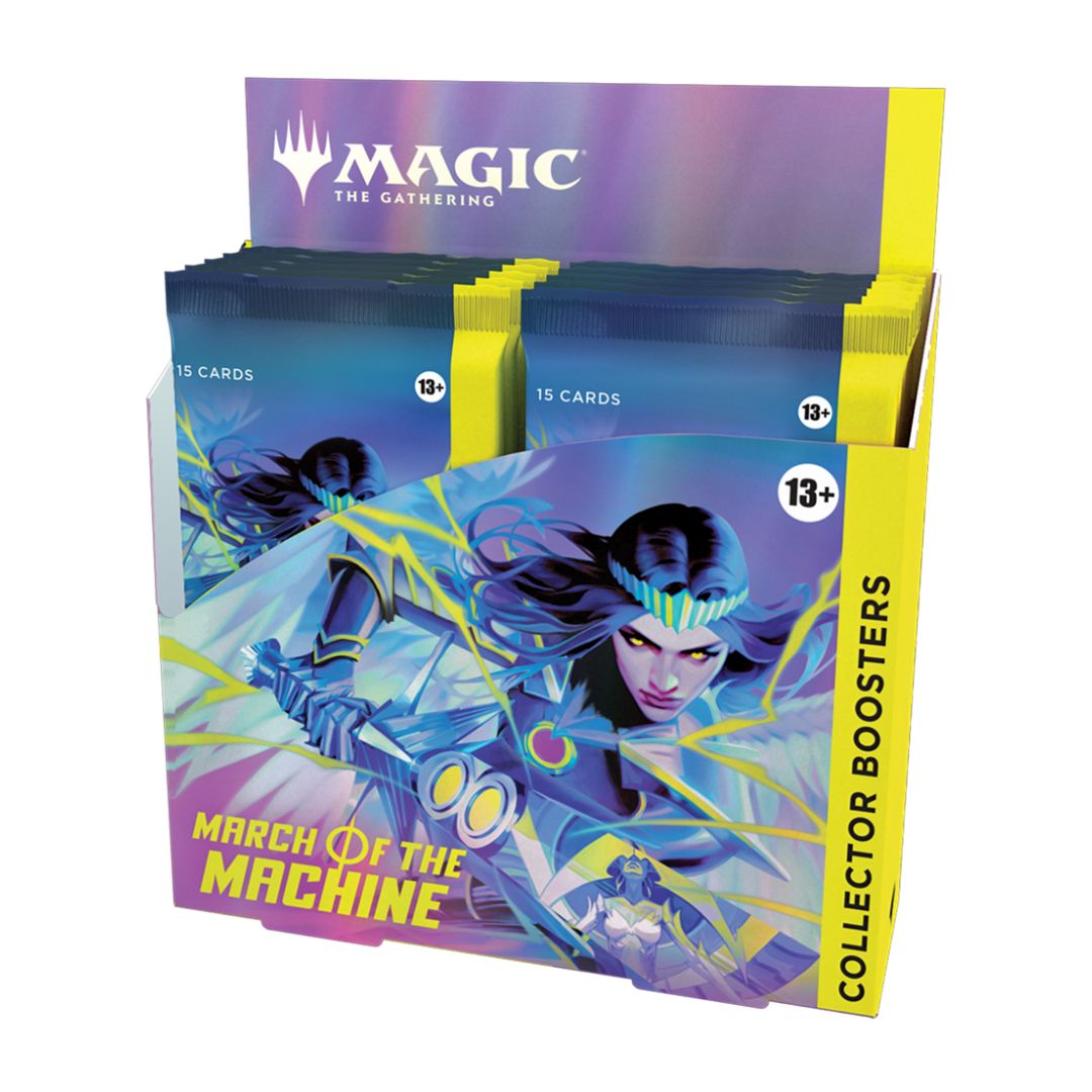 Magic the Gathering MTG March of the Machine Collector's Booster Box med sällsynta kort