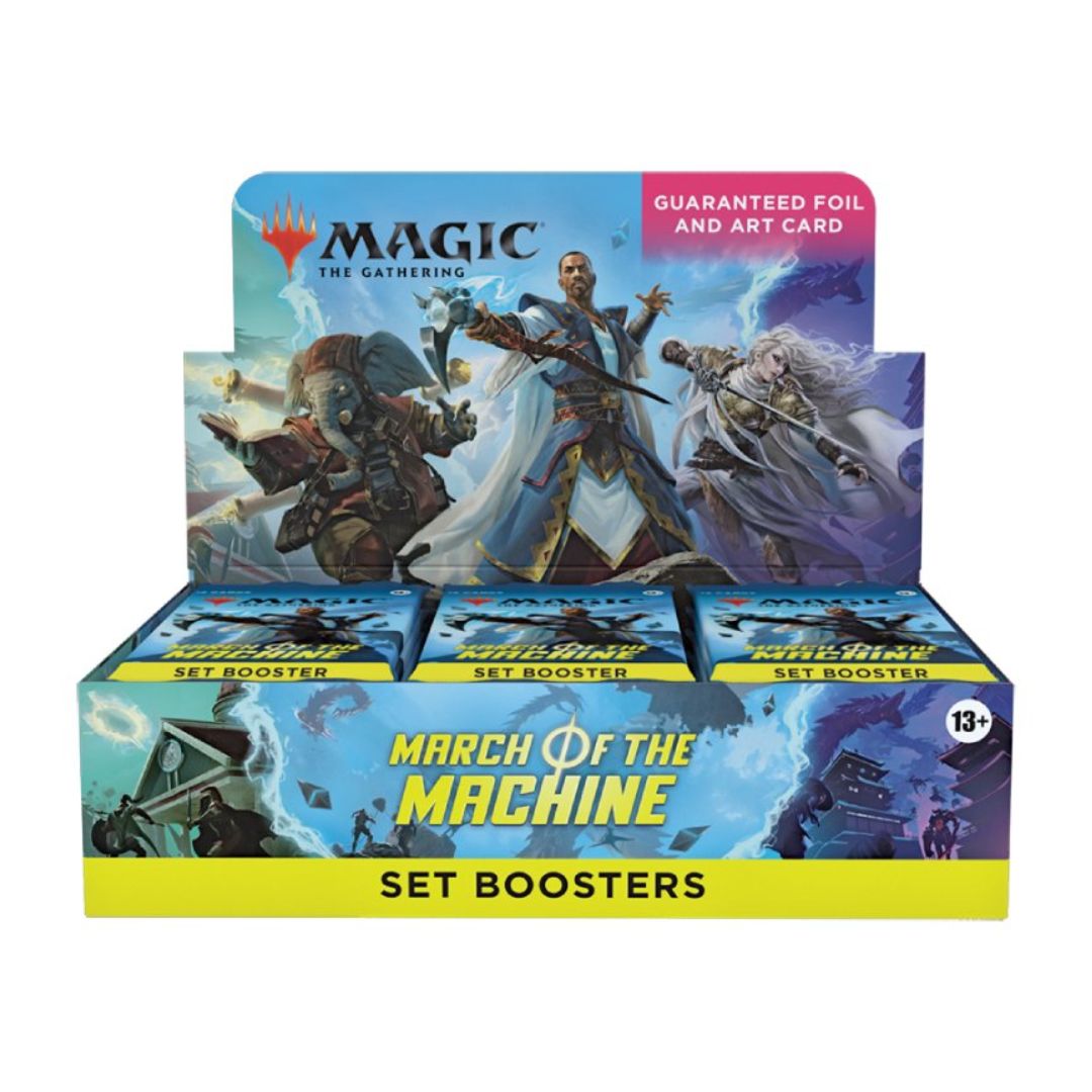 Magic the Gathering MTG March of the Machine Set Booster Box för episkt spel