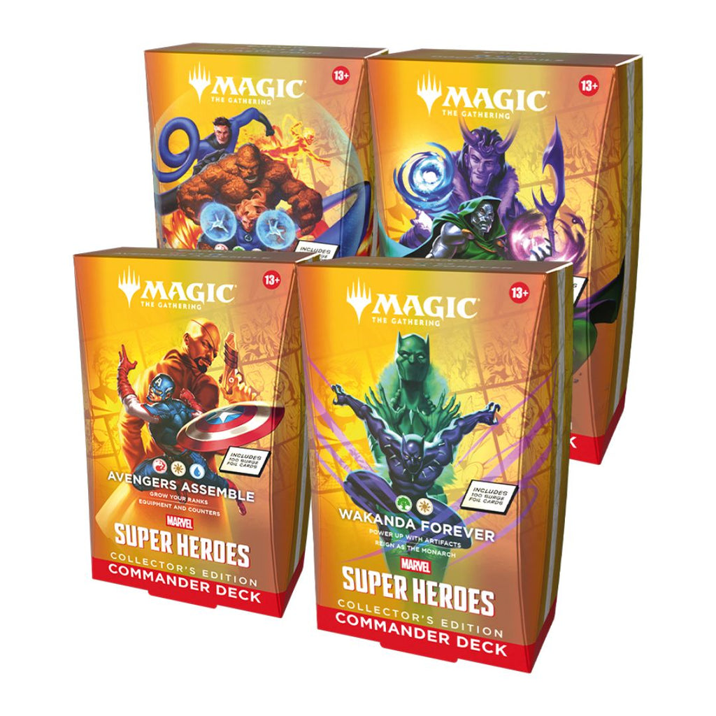 Magic the Gathering - Marvel Super Heroes Commander Deck Collector's Edition