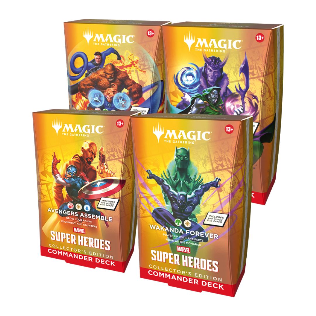 Magic the Gathering - Marvel Super Heroes Commander Deck Collector's Edition