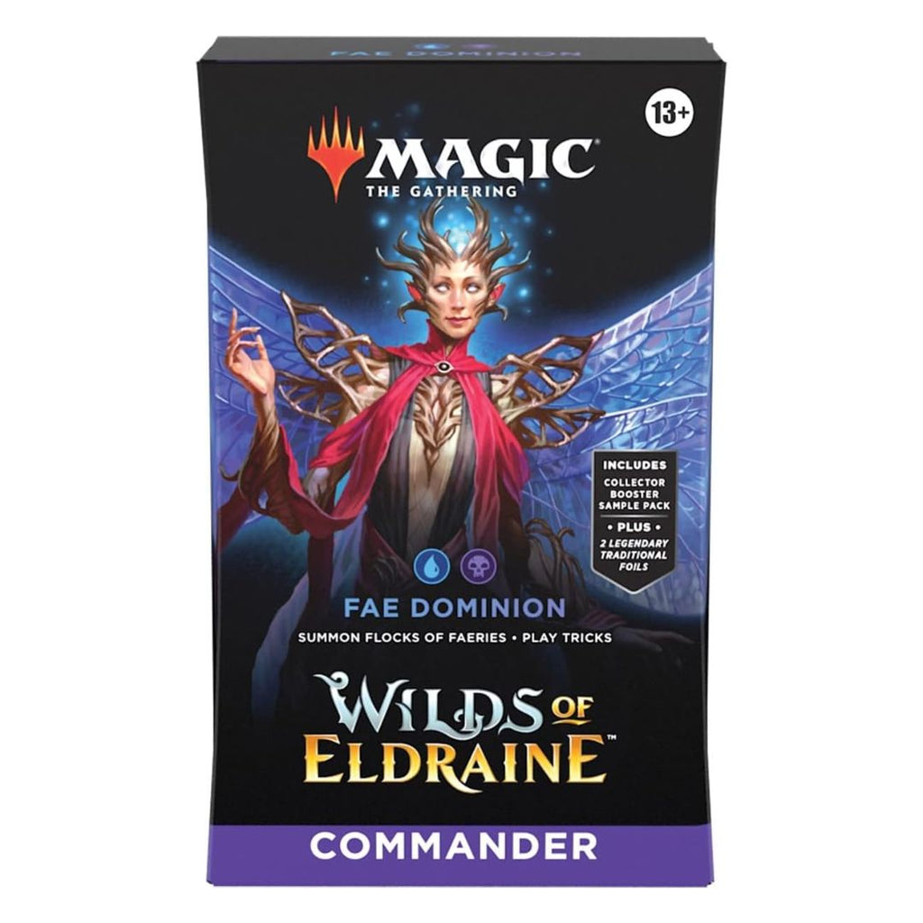 Magic the Gathering - Wilds of Eldraine Commander Deck Fae Dominion