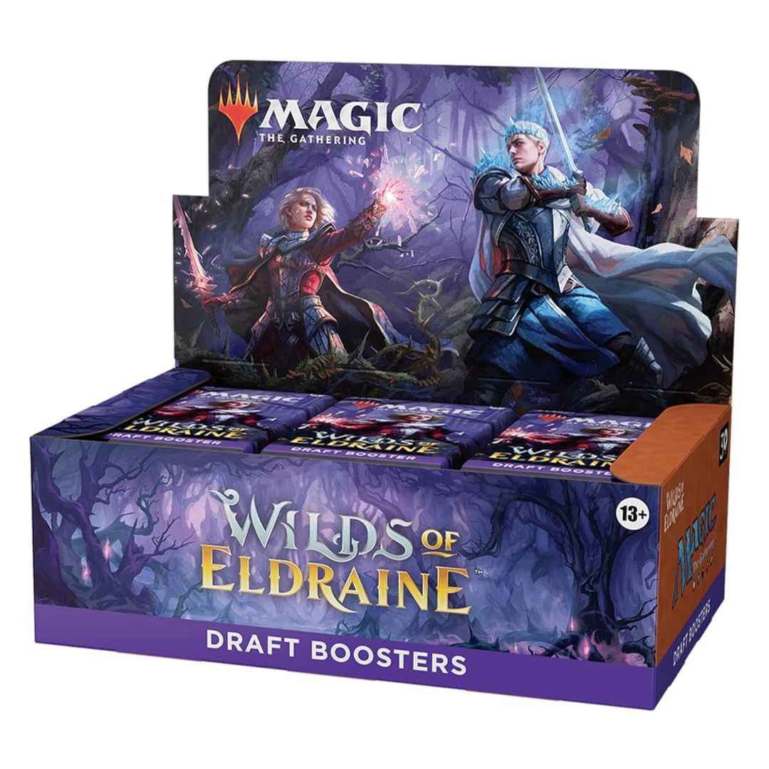 Magic the Gathering MTG Wilds of Eldraine Draft Booster Box för episkt draftspel