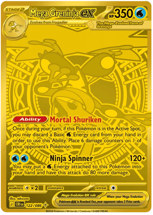 Mega Greninja ex