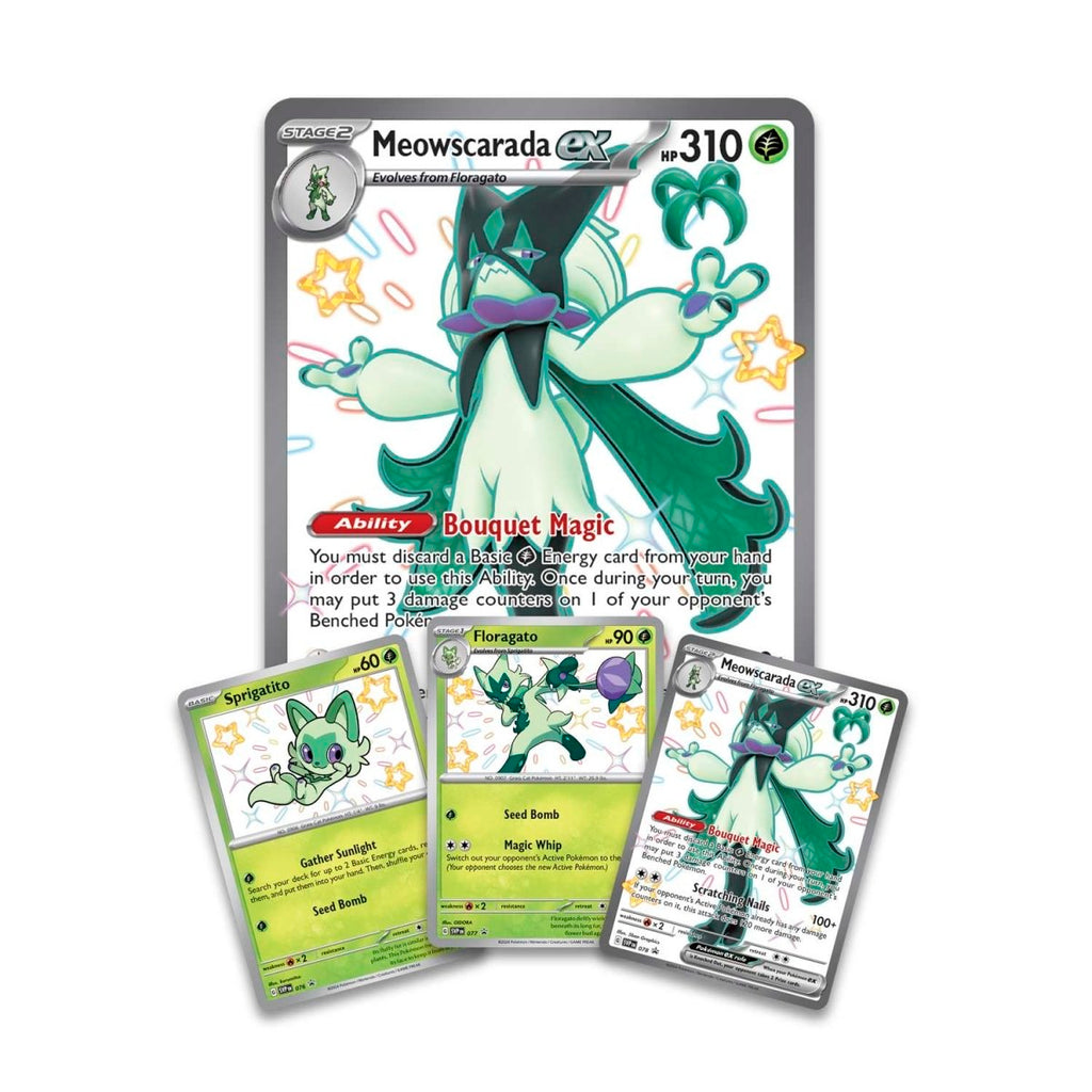 Meowscarade Pokémon kort
