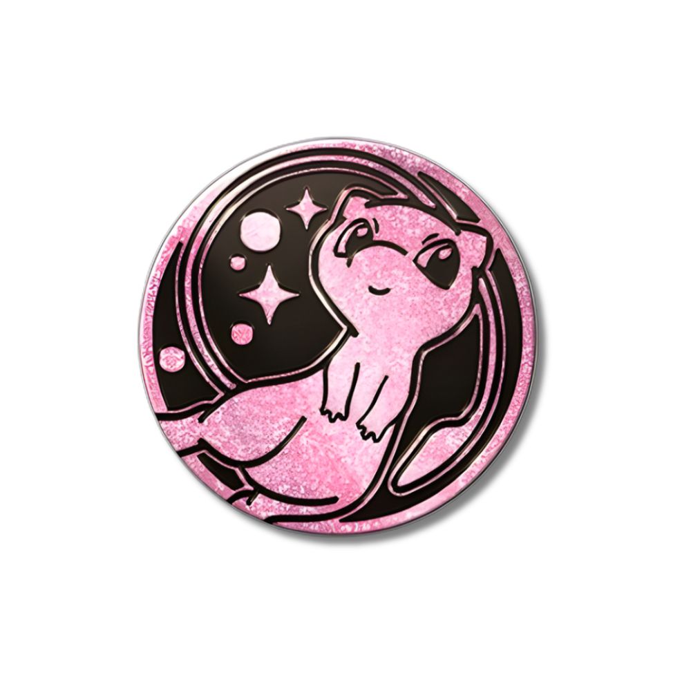 Mew Pokemon Coin i Rosa färg