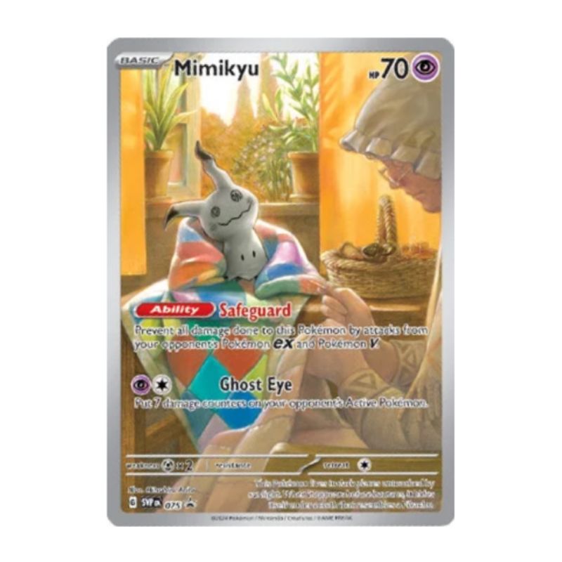 Mimikyu - SVP 075 Black Star Promo - Sealed (Förseglad) - Pokémon Paldean Fates