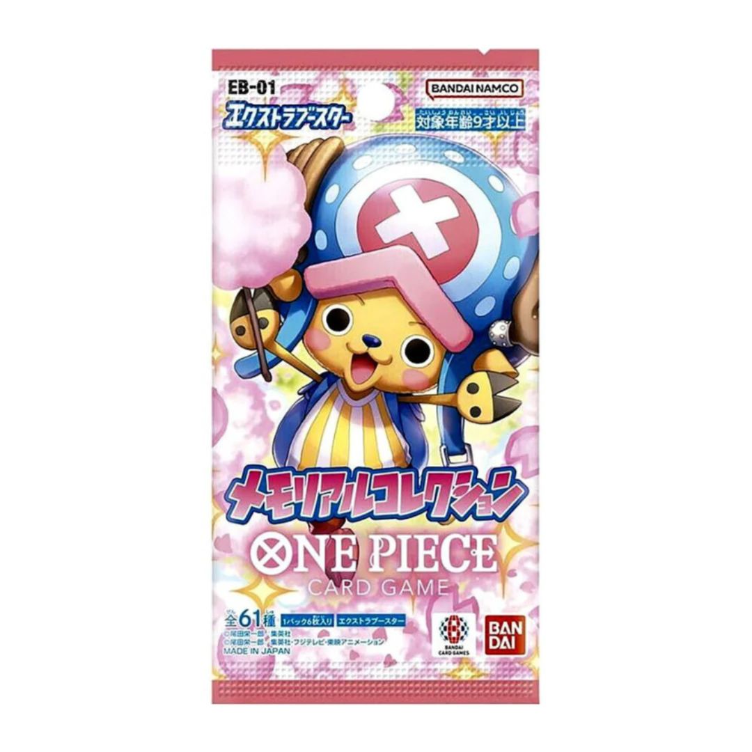 One Piece Card Game: EB01 - Memorial Collection Booster Pack (Japansk)