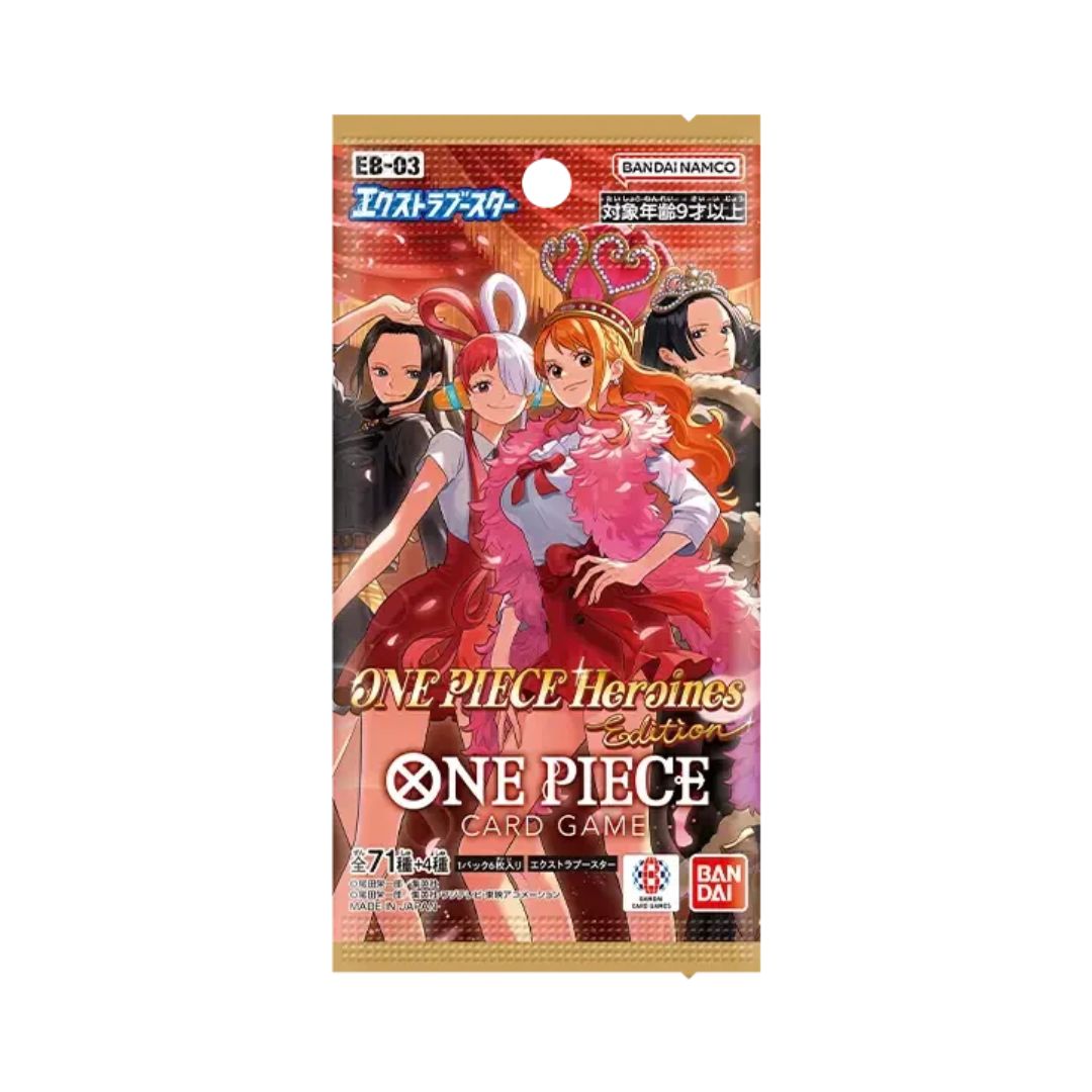 One Piece Card Game: EB03 - Heroines Booster Pack (Japansk)