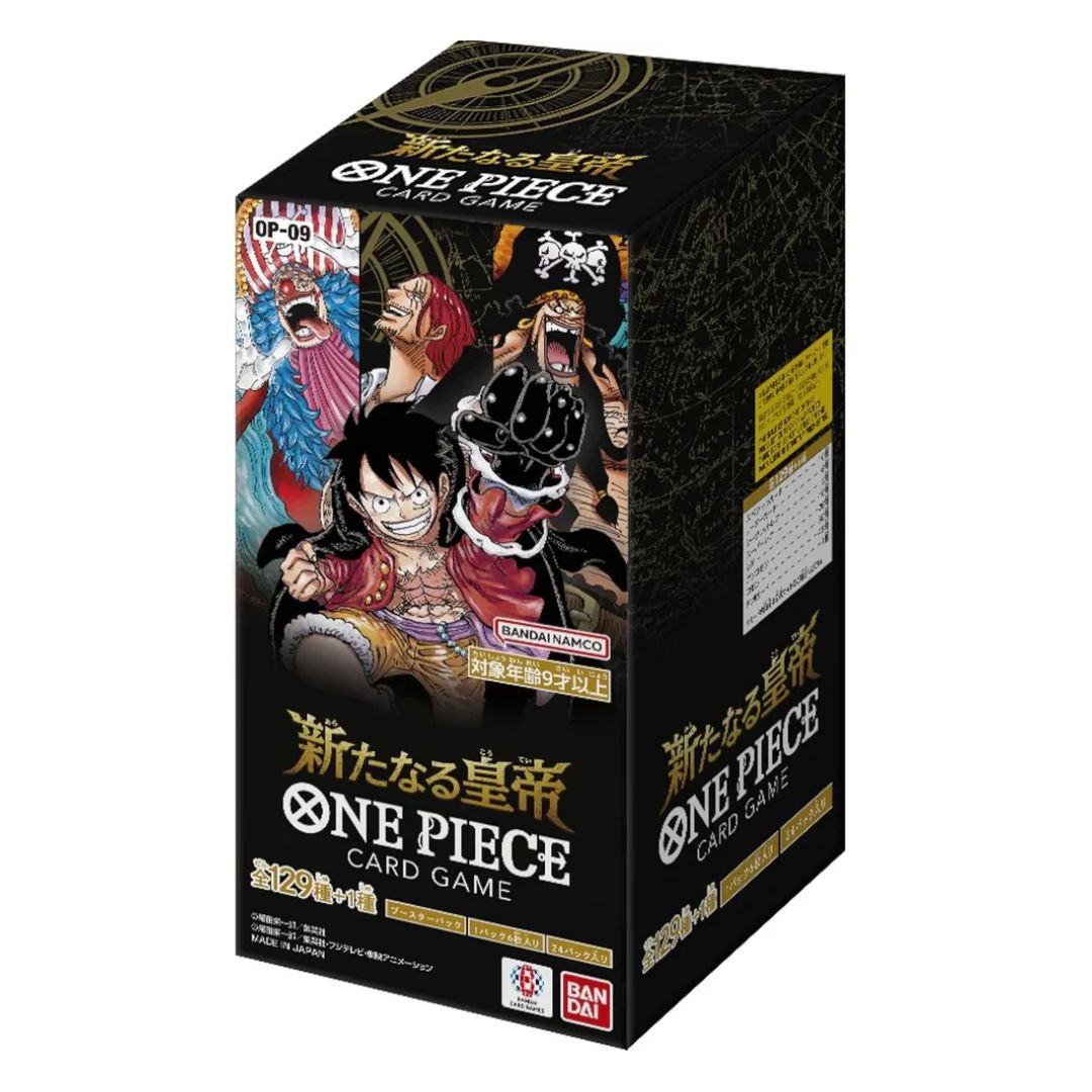 One Piece Card Game: OP09 - Emperors in the New World Booster Box (Japansk)