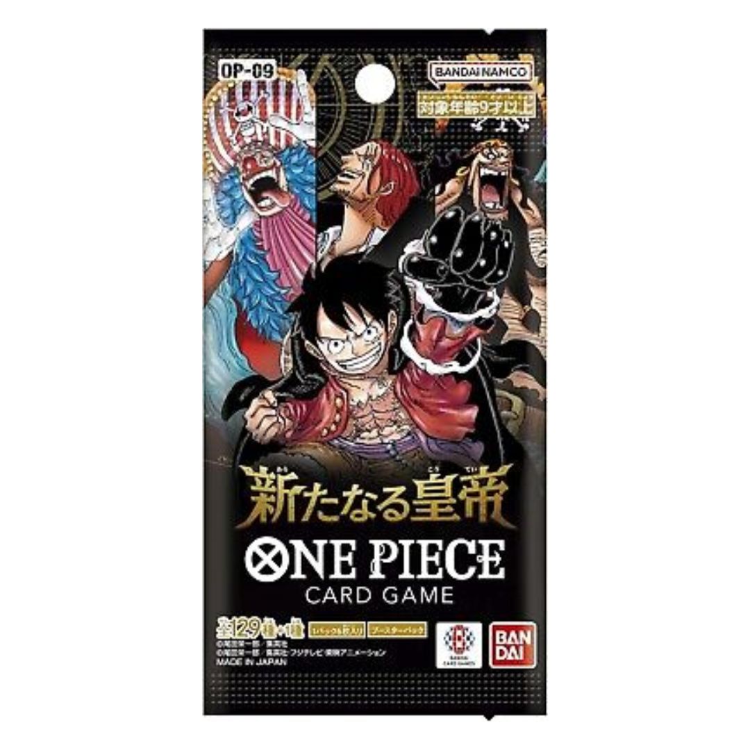 One Piece Card Game - OP09 Emperors of the New World Booster pack är nionde setet i One Piece Card Game