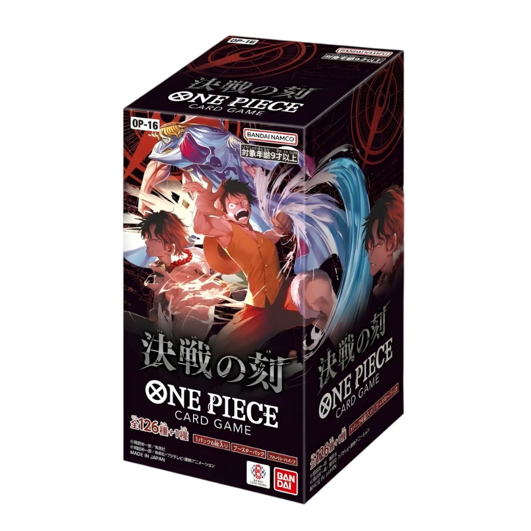 One Piece Card Game: OP16 - The Moment of Decisive Battle Booster Box (Japansk)
