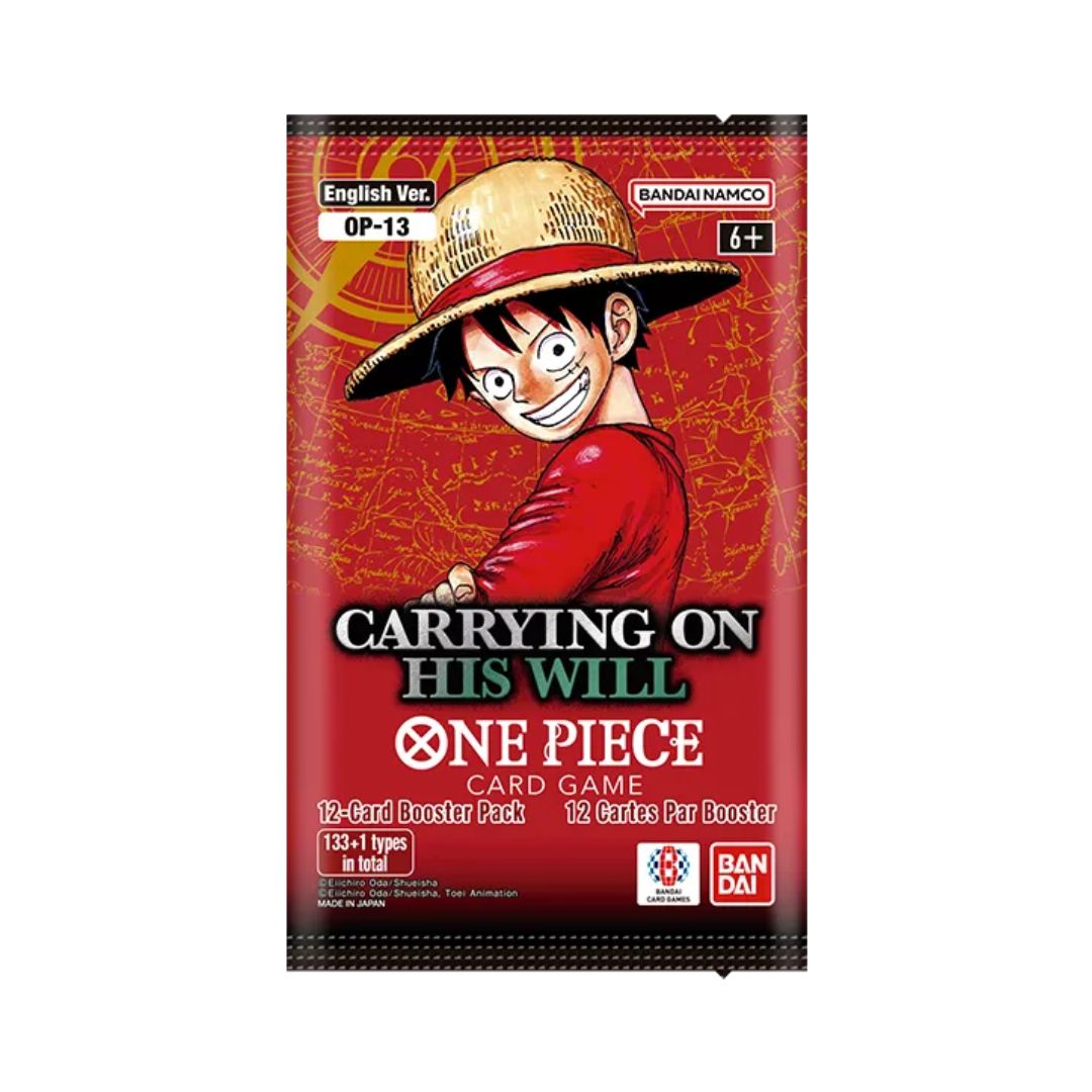 One Piece Card Game: OP13 - Carrying on His Will Booster Pack