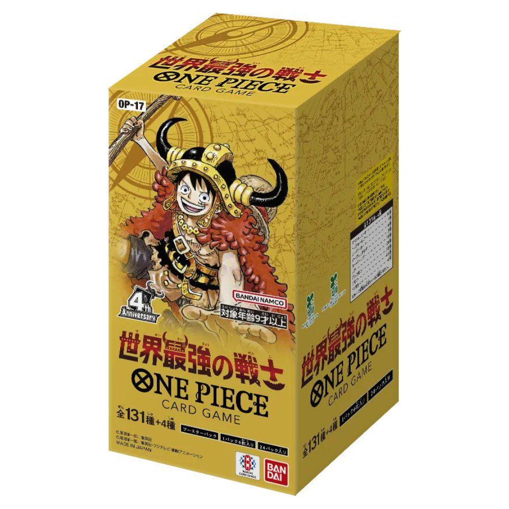 One Piece Card Game: OP17 - The World's Strongest Warriors Booster Box (JPN)