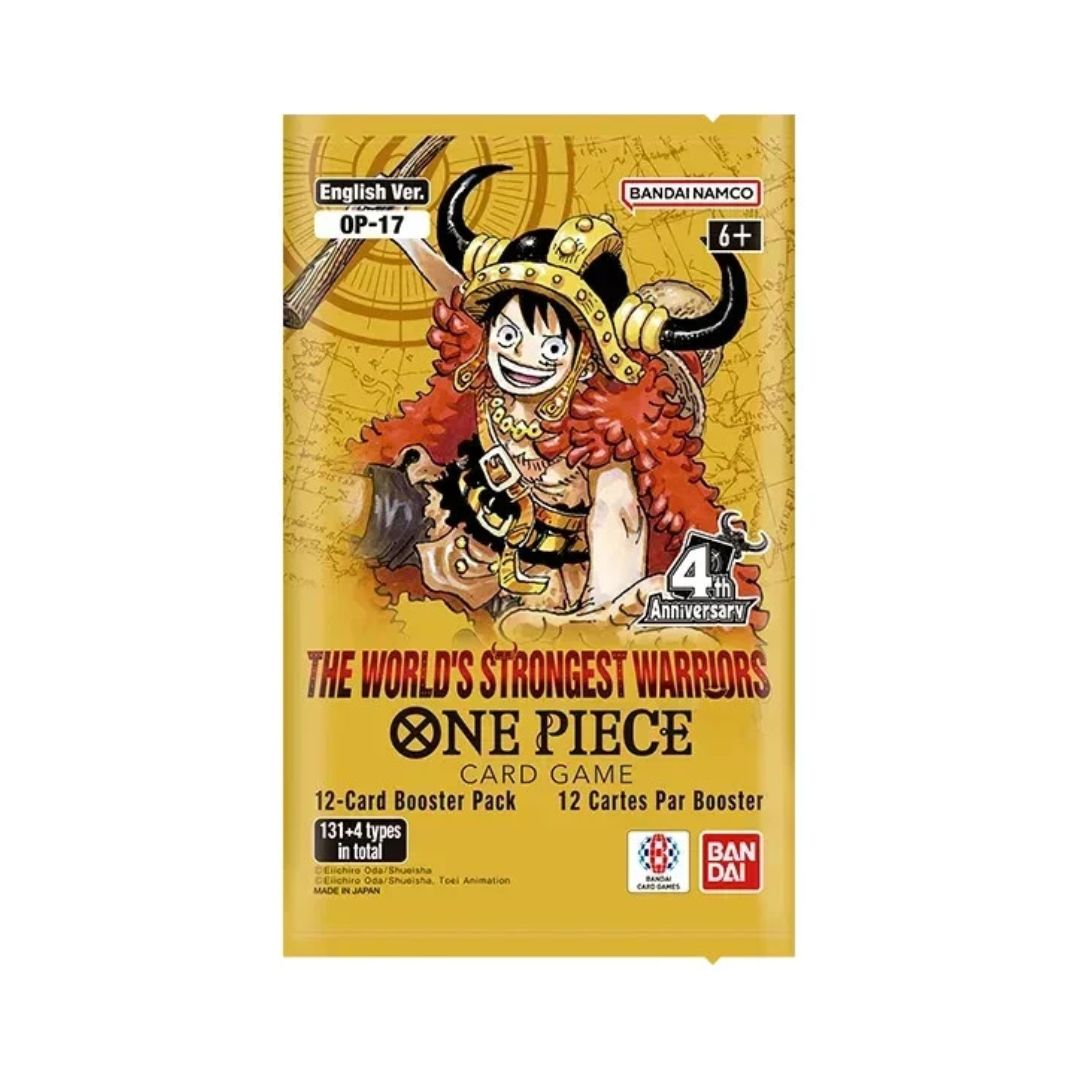 One Piece Card Game OP17 - The World's Strongest Warriors Booster Pack