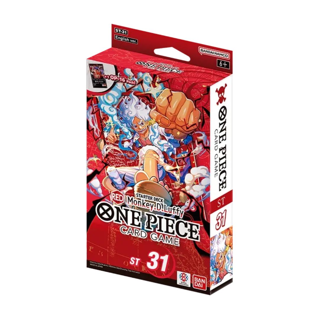 One Piece Card Game: Starter Deck Red Monkey. D. Luffy (ST31)