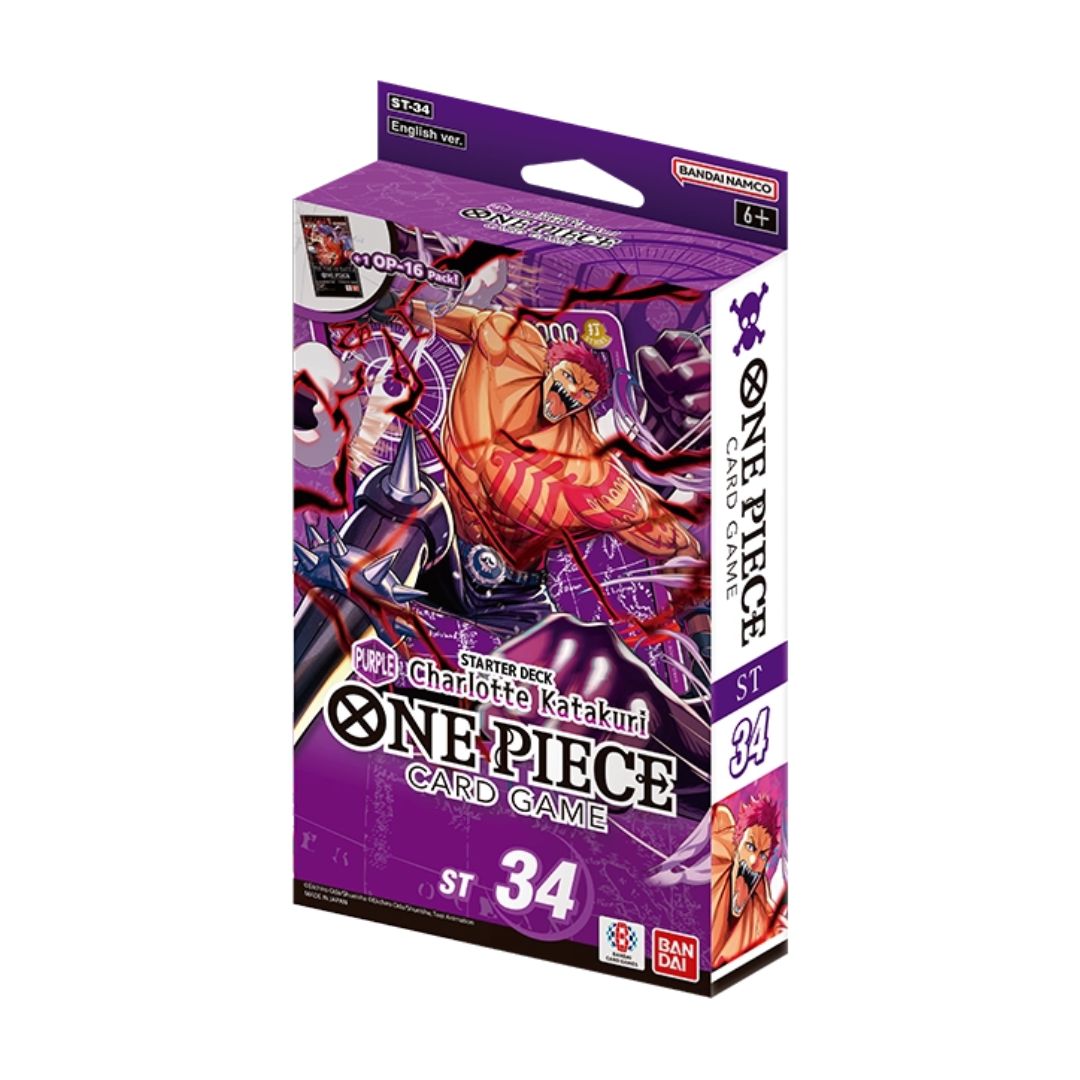 One Piece Card Game: Starter Deck Purple Charlotte Katakuri (ST34)