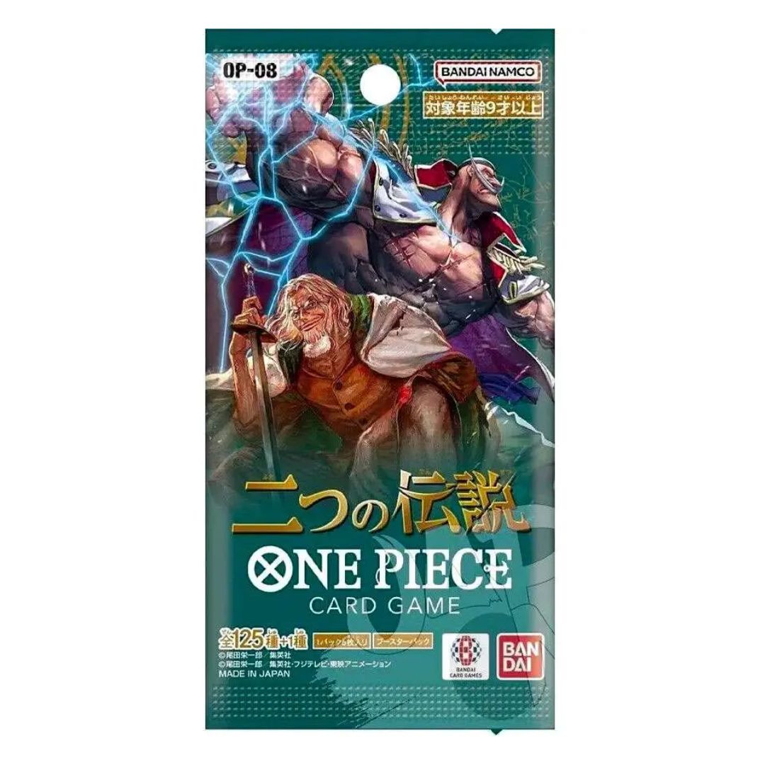 One Piece Card Game - OP08 Two Legends Booster Pack med legendariska One Piece kort att samla på